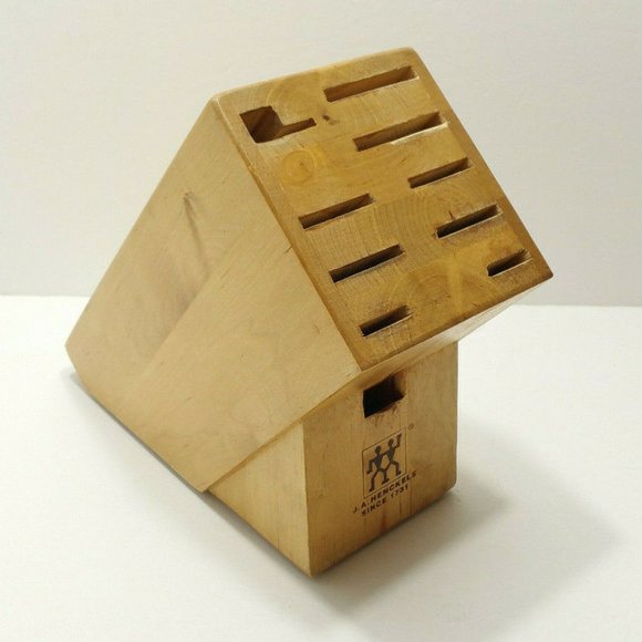 *SOLD* 14 ZWILLING J.A. HENCKELS 10 Slot Knife Block 4116E1M - Picture 3 of 10